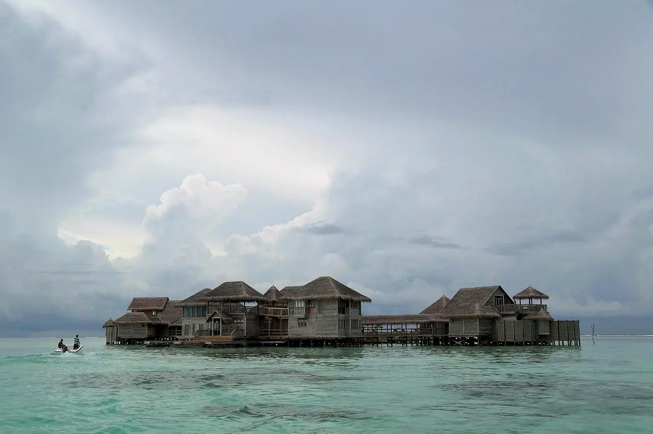 Maldives, hut, shack