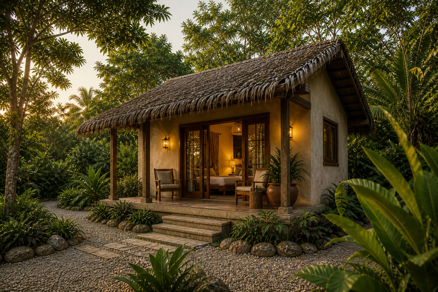 Casa Luna — restorative eco villa at Montserrat Reserve