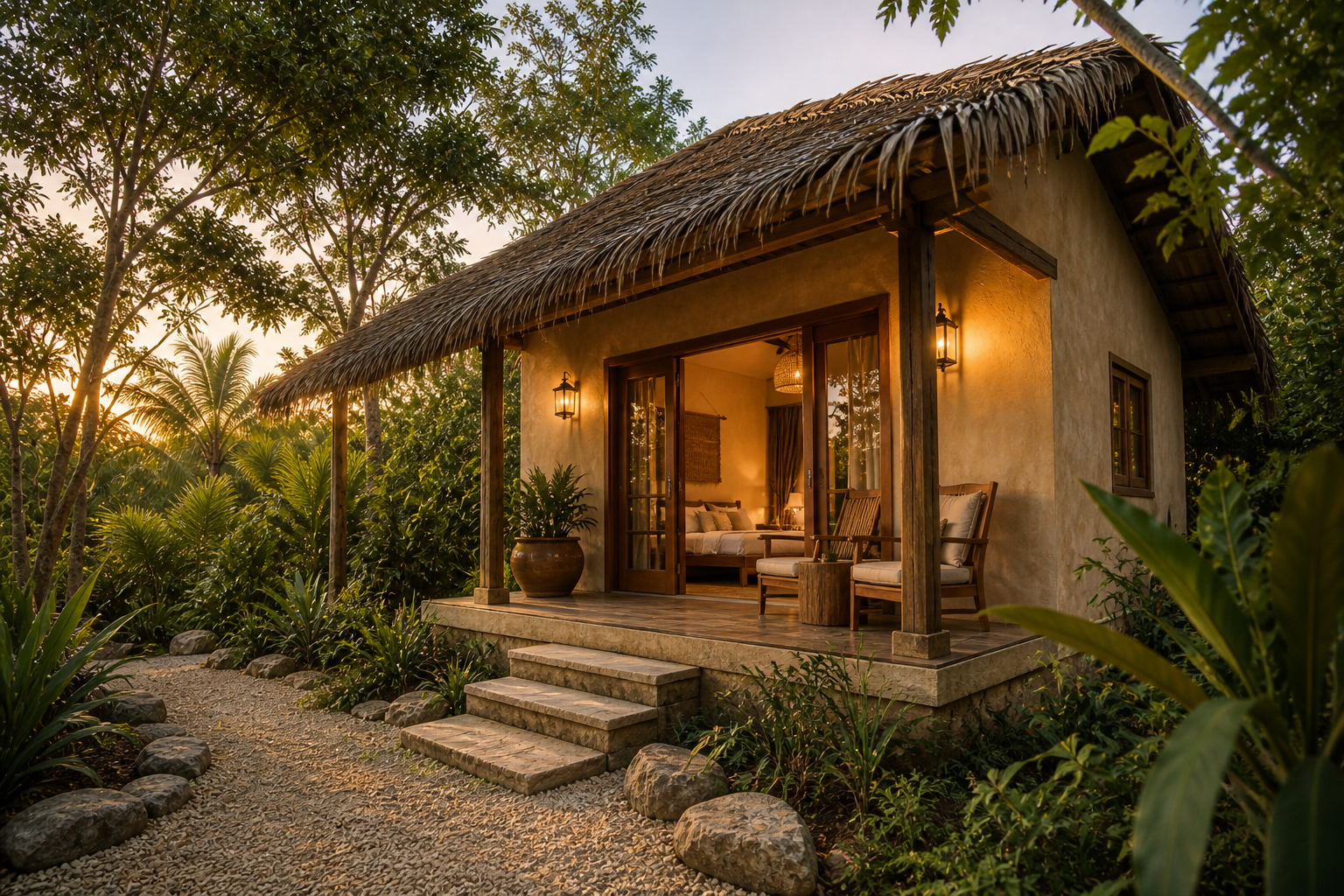 Casa Palma — intimate eco villa at Montserrat Reserve